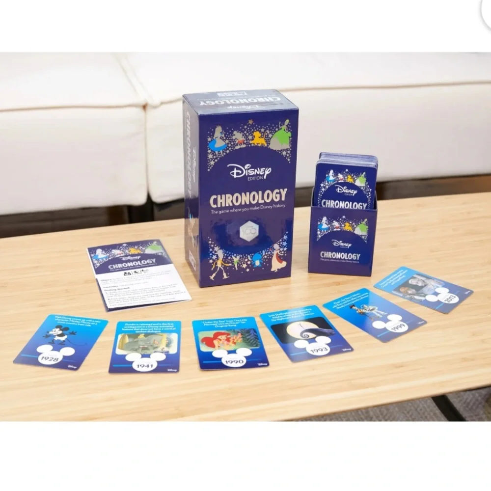 🆕 Disney Chronology (Tabletop, Board or Card) Game NEW